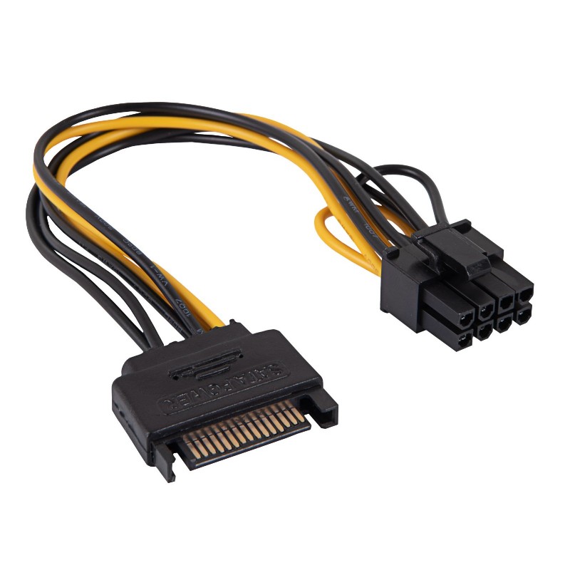 Adapter Akyga SATA / PCI-Express 6+2-pin AK-CA-80