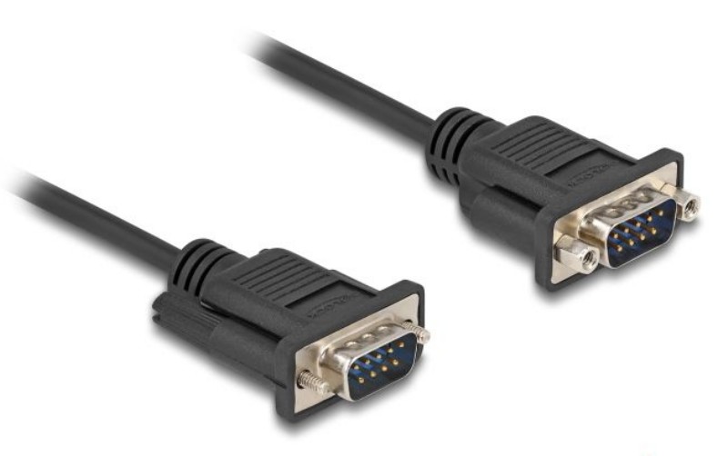 Kábel VCOM VGA 5m fekete kábel