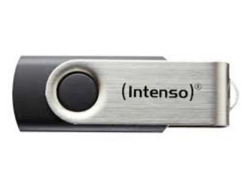 Pendrive Intenso 16GB Basic Line Black/Silver
