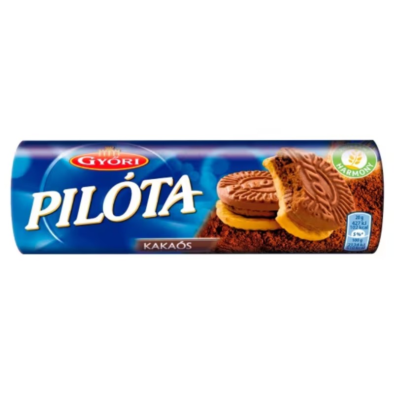 Keksz Pilóta 180g Kakaós