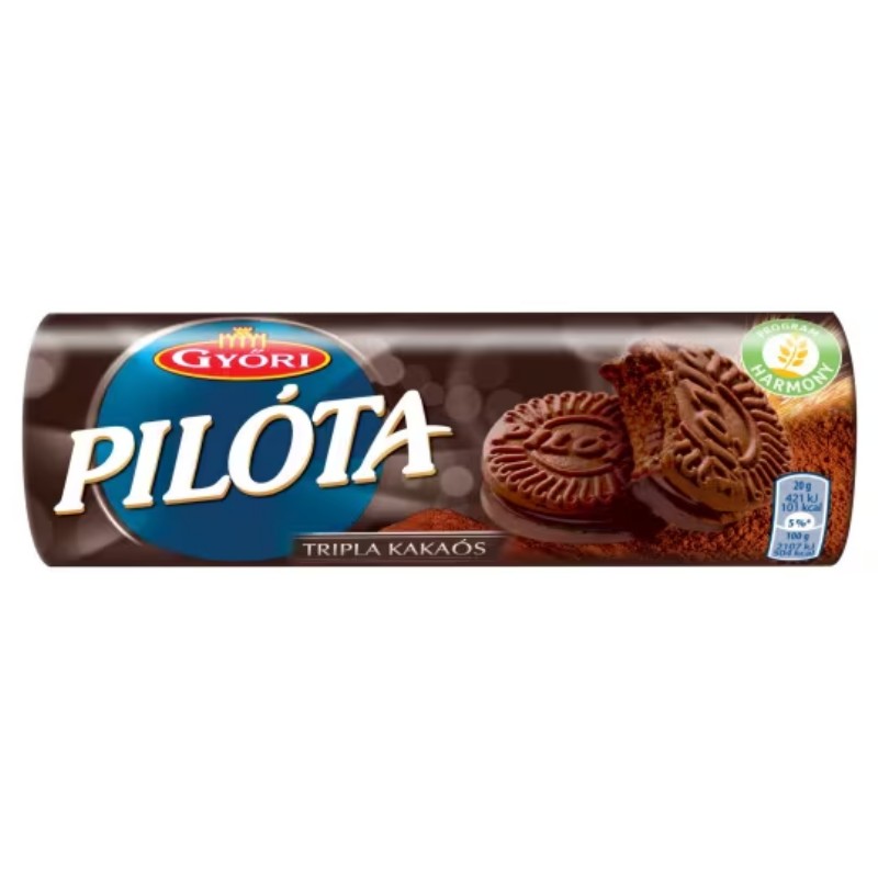 Keksz Pilóta 180g Tripla Kakaós