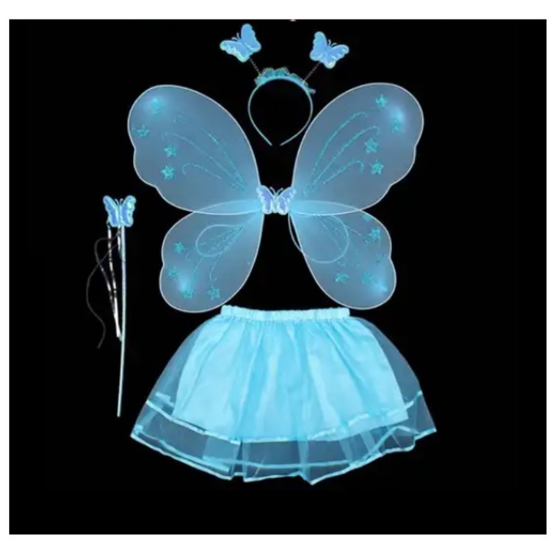 Jelmez Pillangó 4 részes Világoskék