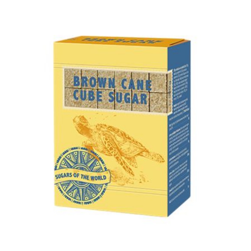 Kockacukor Barna Nád 500g
