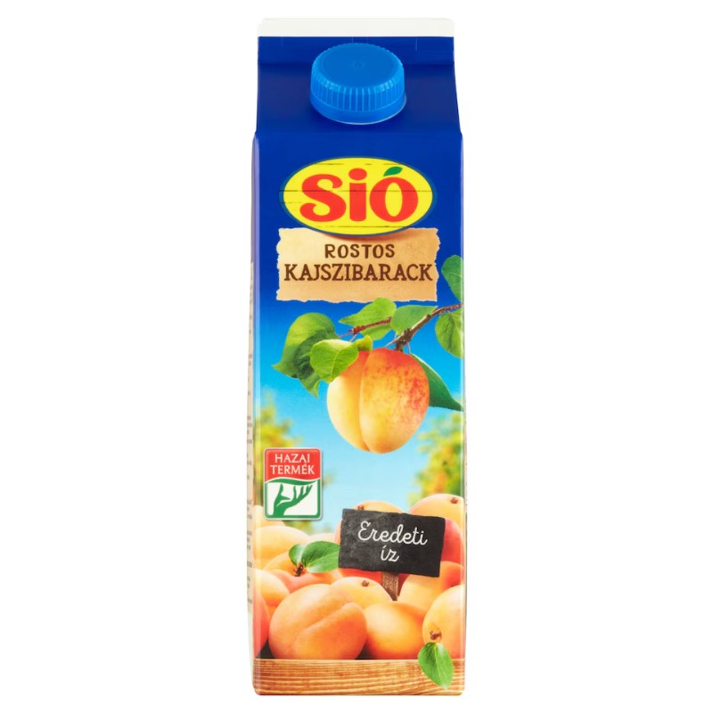 Gyümölcsital Sió 1L Kajszibarack 20%