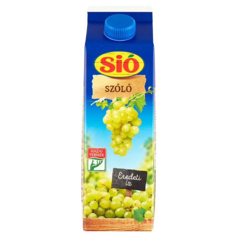 Gyümölcsital Sió 1L Szőlő 12%