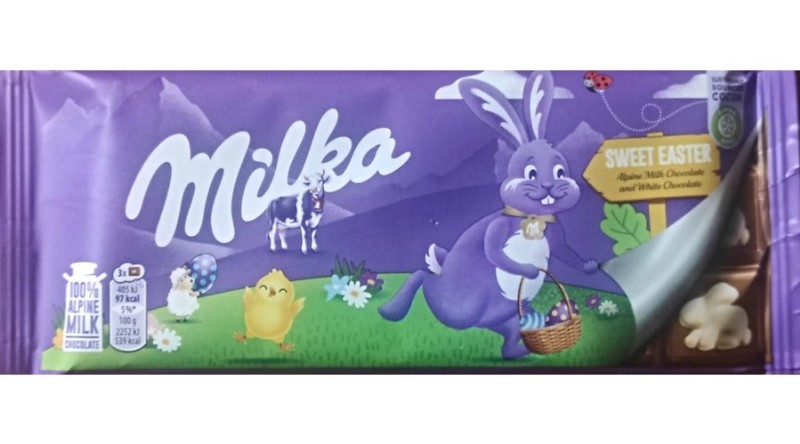 Csoki Milka táblás 100g Sweet Easter