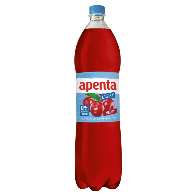 Üdítőital Apenta Light 1,5l Meggy visszaváltható