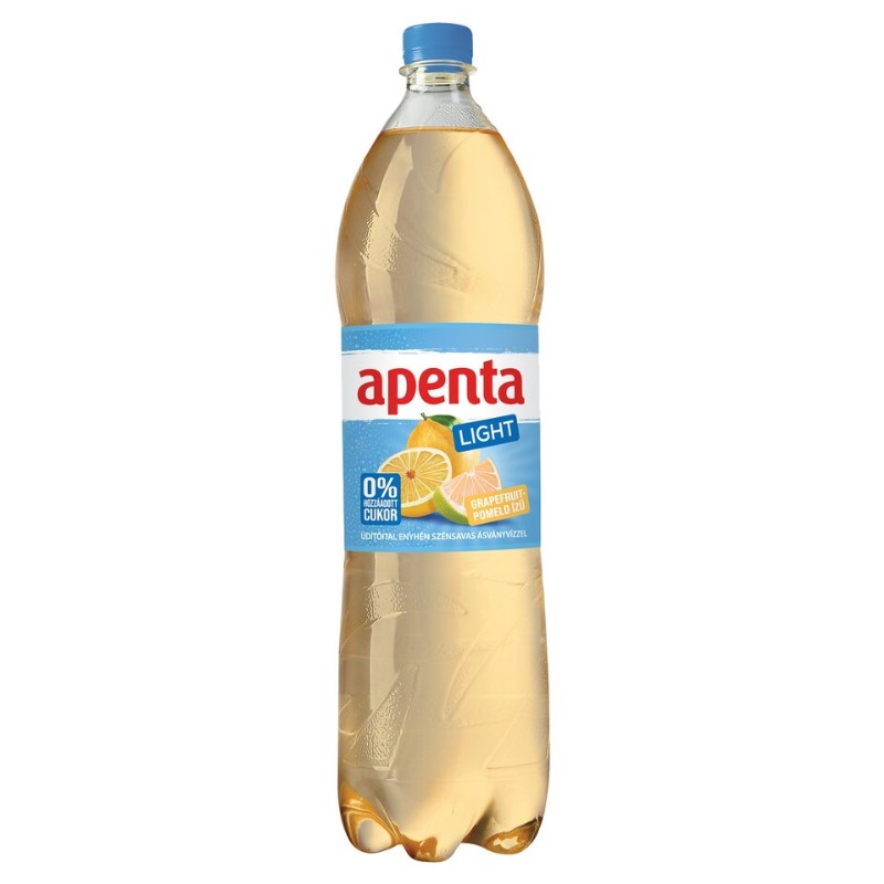 Üdítőital Apenta Light 1,5l Grapefruit-Pomelo visszaváltható