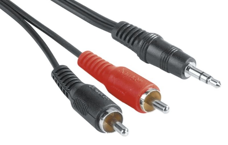 Kábel Hama 3.5 mm Jack - 2 RCA, 2 m