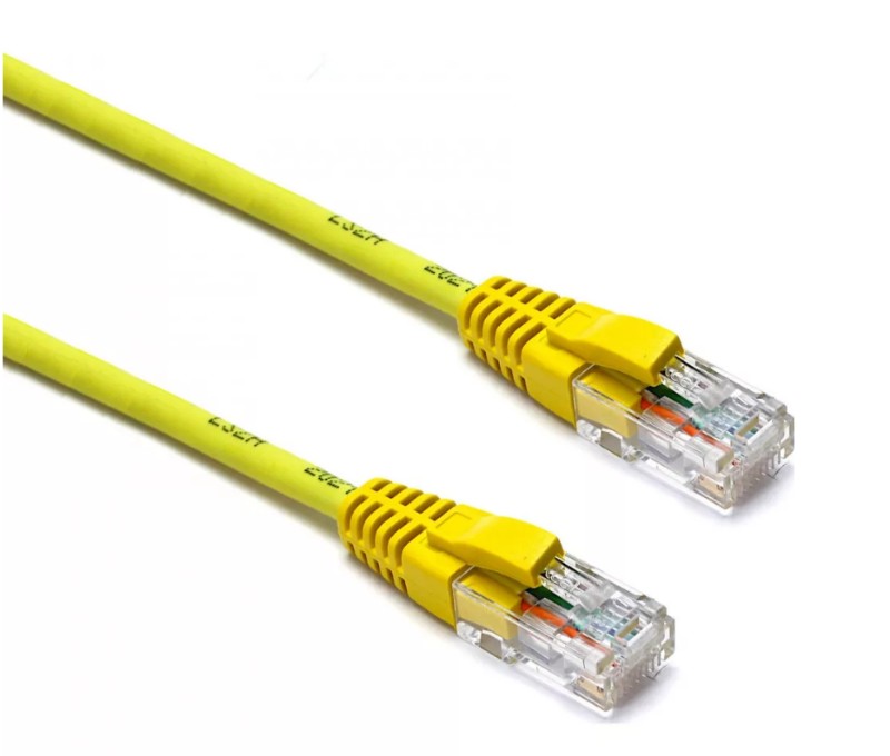 Kábel 1m UTP CAT6 1m Excel Sárga