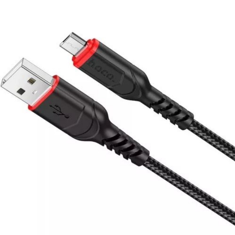 Kábel Hoco X59 USB-A - microUSB kábel 1m fekete