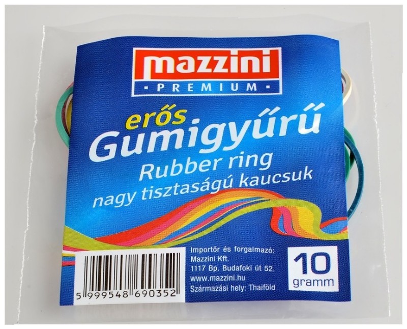 Gumigyűrű Mazzini Prémium 10g