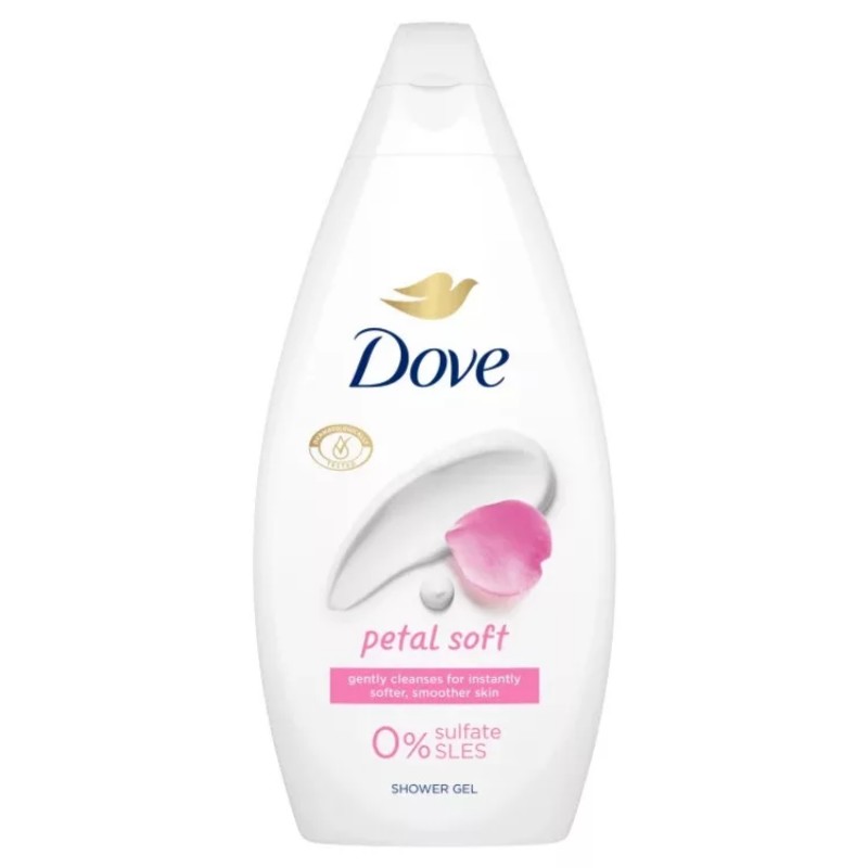 Tusfürdő Dove 450ml Petal Soft