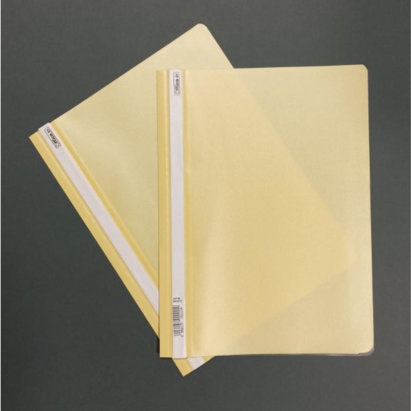 Gyorsfűző Office A/4 Pvc Sárga