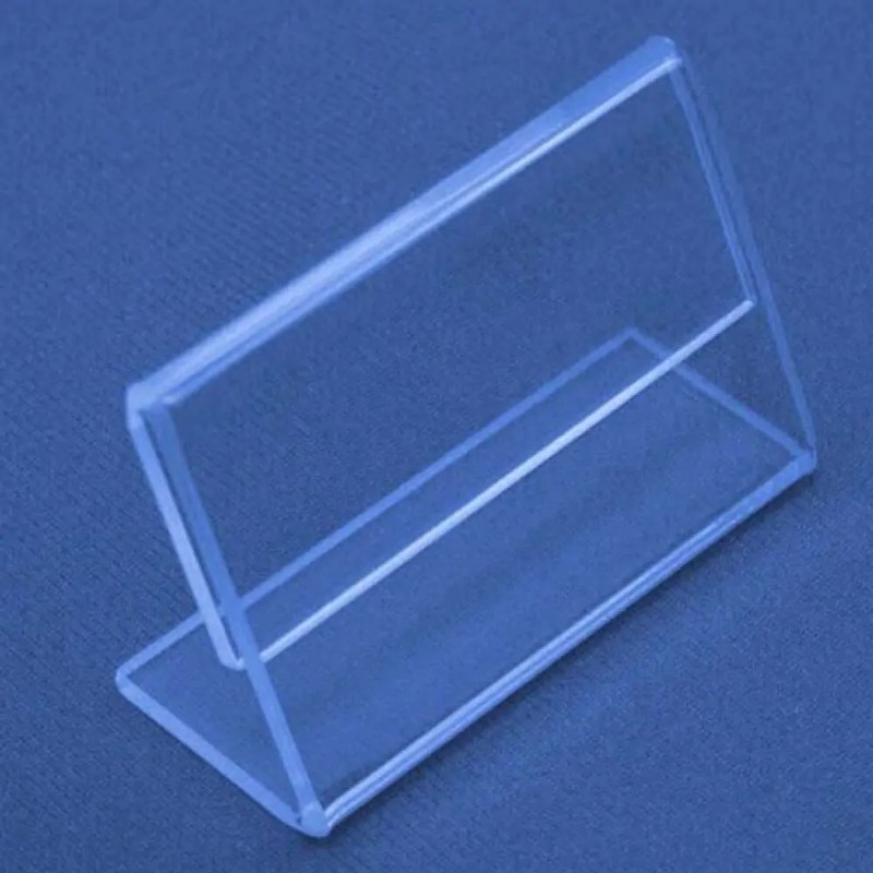 Árcímke tok Plexi 100x52 mm