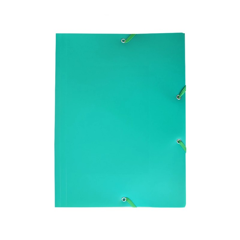 Gumis mappa Bluering A/4 Zöld