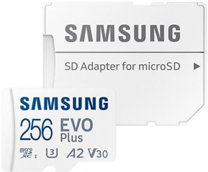 Memóriakártya Samsung 256GB EVO Plus SDXC UHS-I