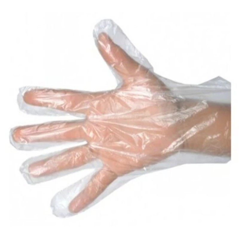 Kesztyű Plast Nylon 100db/csomag