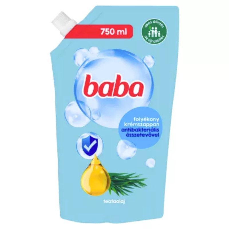 Folyékony szappan Baba 500ml Teafaolaj