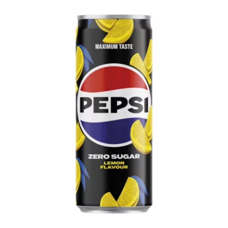 Üdítő Pepsi 0,33L Zero Lemon Visszaválható