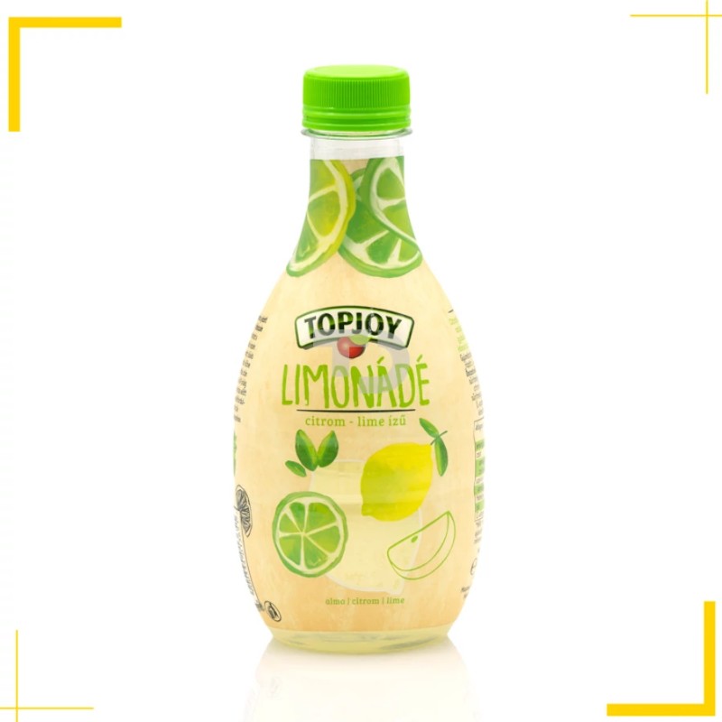 Üdítőital TopJoy 0,4L Limonádé Citrom-Bodza Visszaváltható