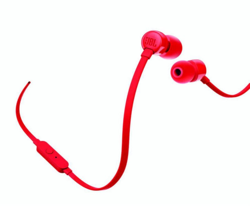Fülhallgató JBL T110 Piros