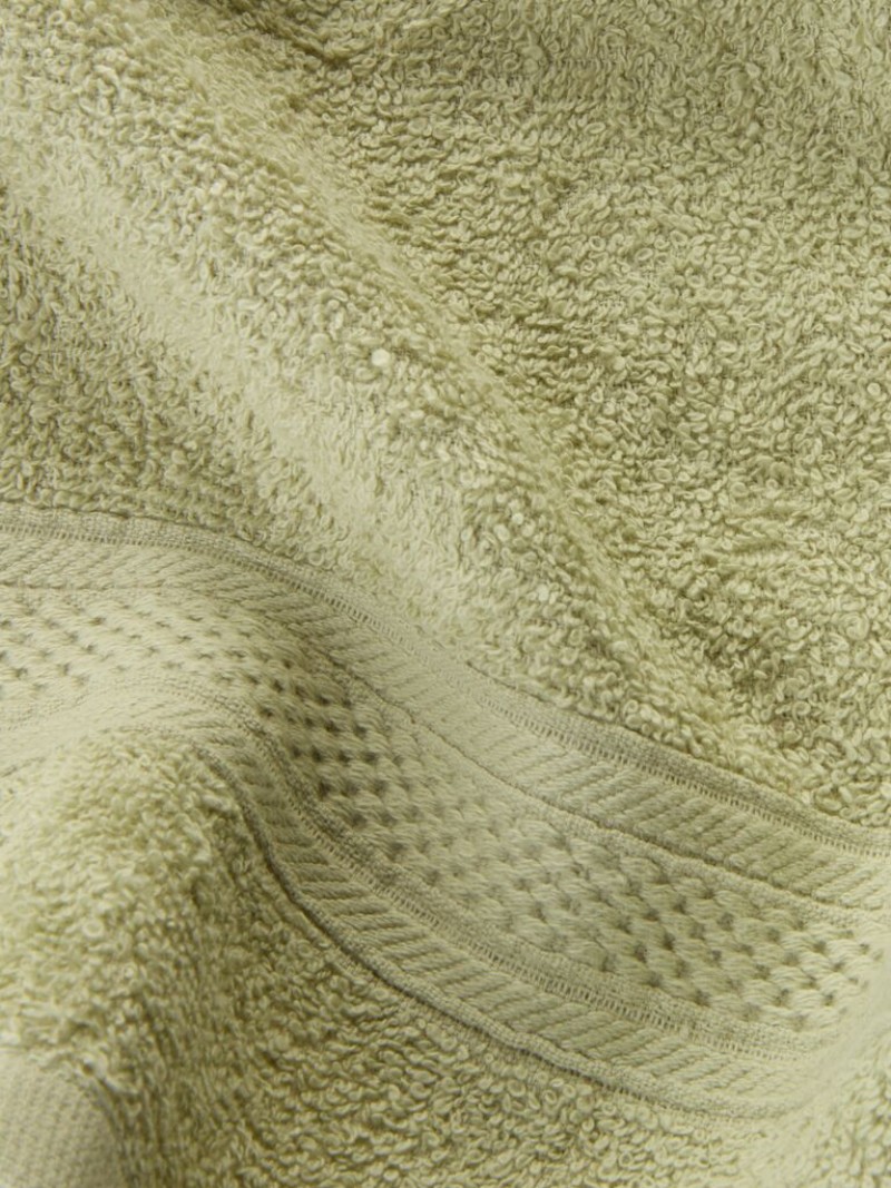 Törölköző pamut 50x90cm világos zöld