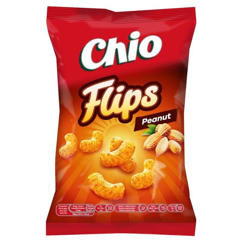 Chio Chips 80g Flips Peanut
