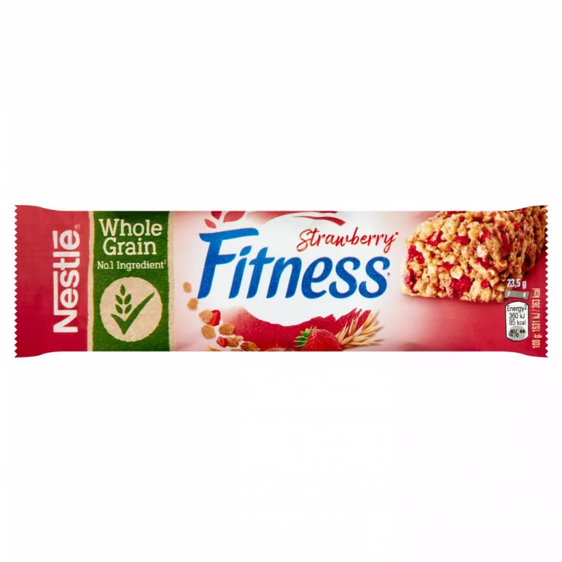 Gabonaszelet Fitness 23,5g Epres