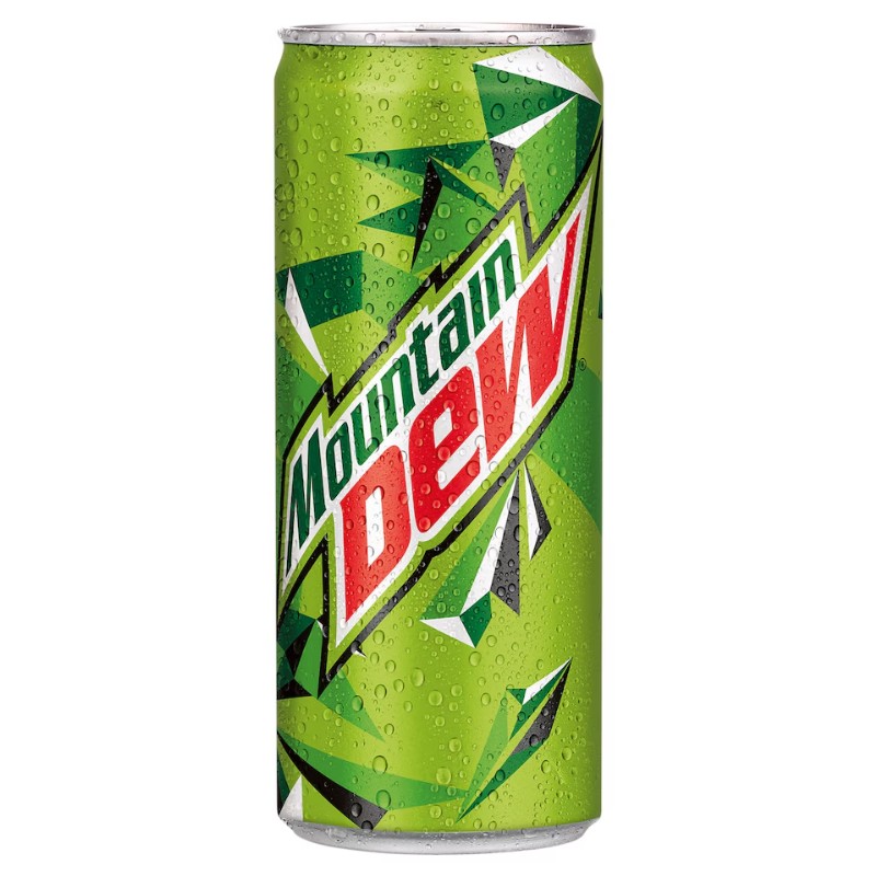 Üdítőital Mountain Dew 0,33l dobozos visszaváltható