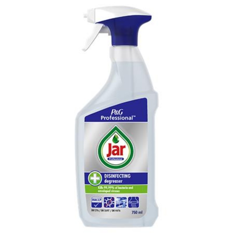 Zsíroldó és fertőtlenítő spray 2in1 750ml 