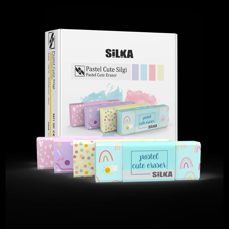 Radír Silka Cuki Pasztell
