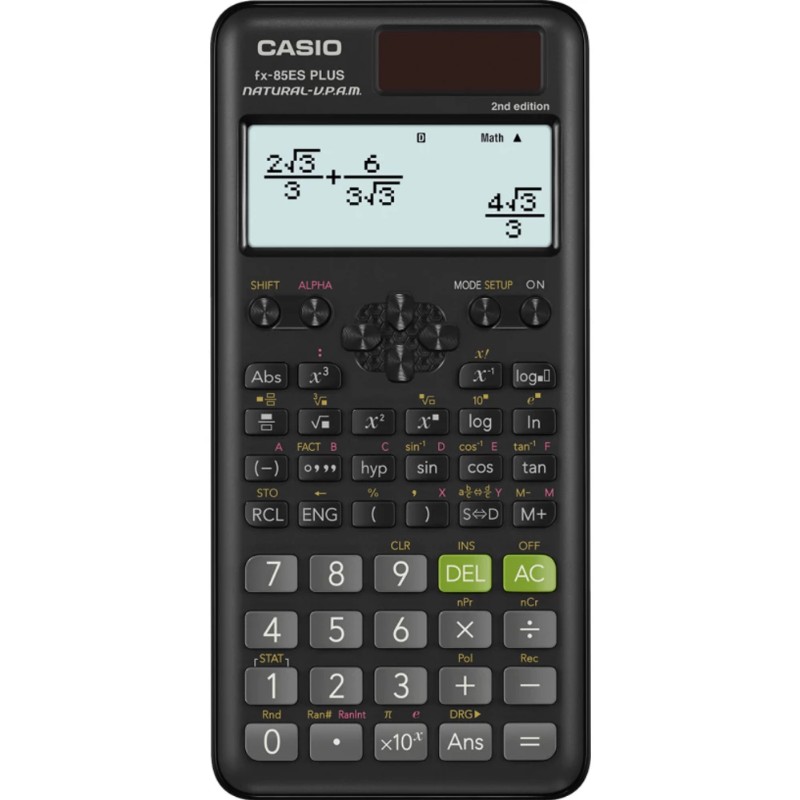 Számológép Casio FX-85 ES Plus ES tudományos 252 funkció