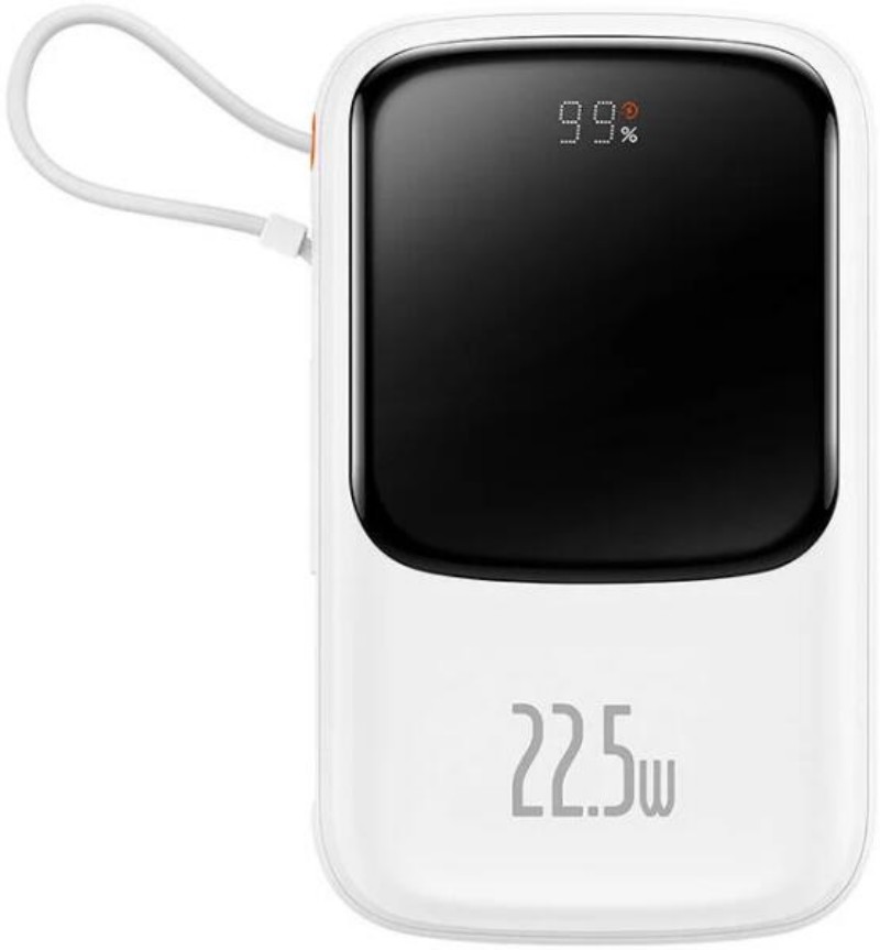Powerbank Baseus Qpow Pro 10000 mAh USB-C cable 22,5 W