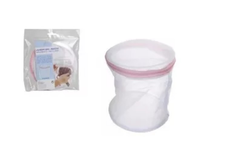 Mosózsák Textil Kerek 16x20 cm