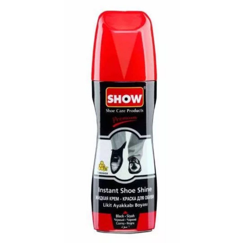 Cipőápoló Show 75 ml Folyékony Fekete