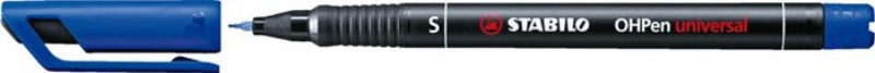 Alkoholos marker Stabilo OHPen S 0,4 mm Kék