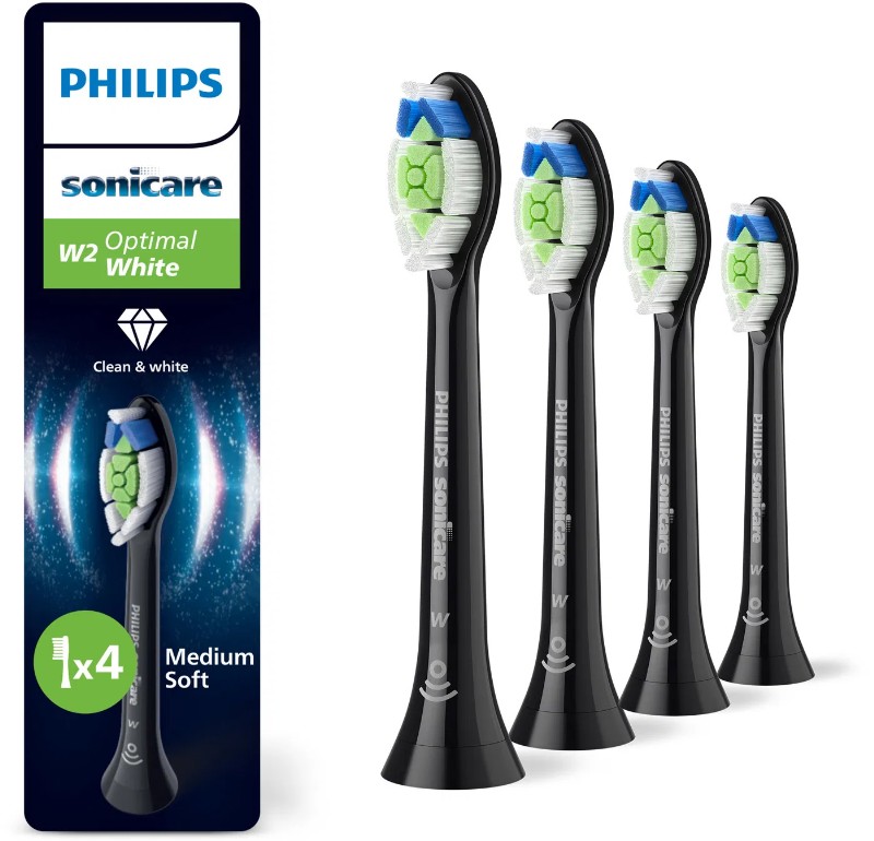 Fogkefe fej Philips Sonicare Optimal White HX6064/88, 4 db