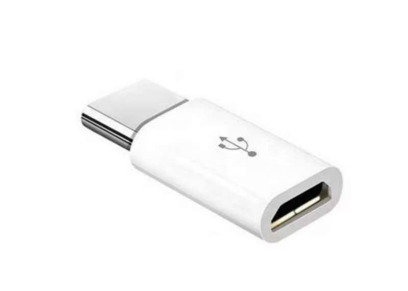 Adapter Type-C - Micro-usb fehér