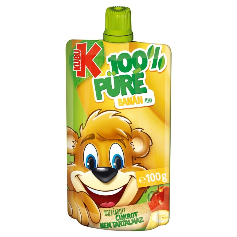 Püré Kubu 100 g Banán-Alma