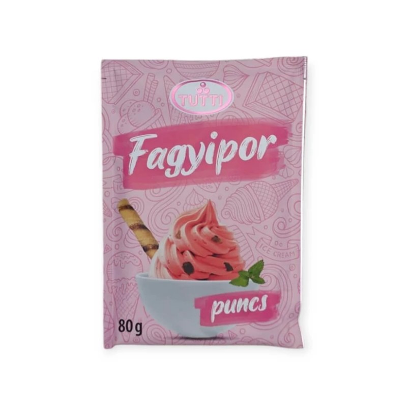 Fagyipor Tutti 80g Puncs