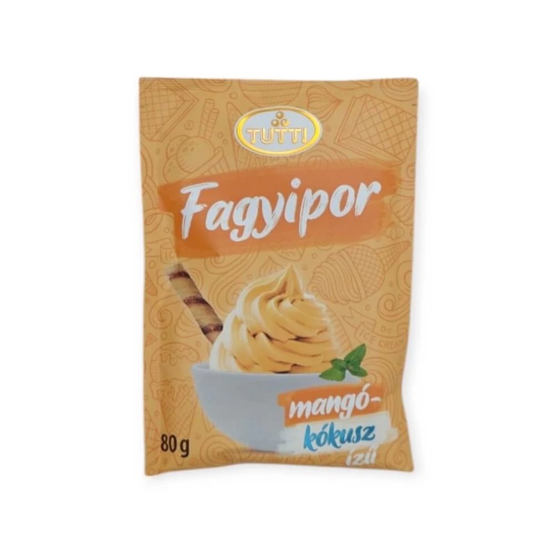 Fagyipor Tutti 80g Mangó-Kókusz