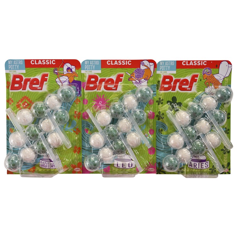 WC Bref golyó 3x50g Classic Fire Signs
