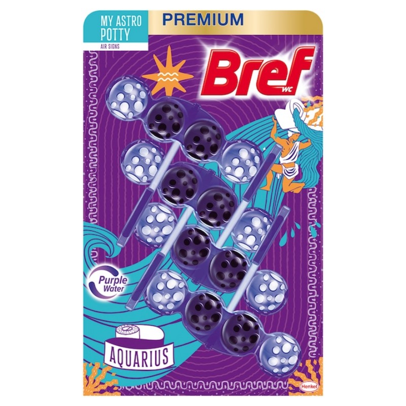 WC Bref golyó 3x50g Classic Air Signs