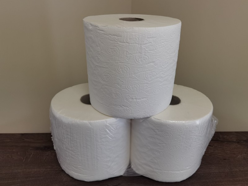 Papírtörlő tekercses 2réteg 24cm 100% cellulóz 800 lap 2db/csomag