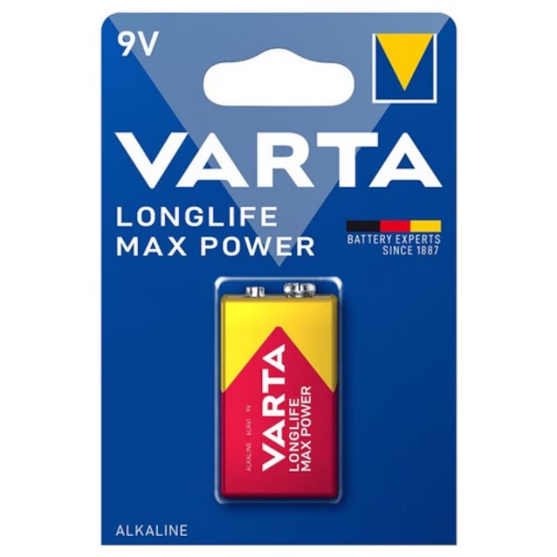 Elem Varta 9V 6LR61 Longlife Max Power