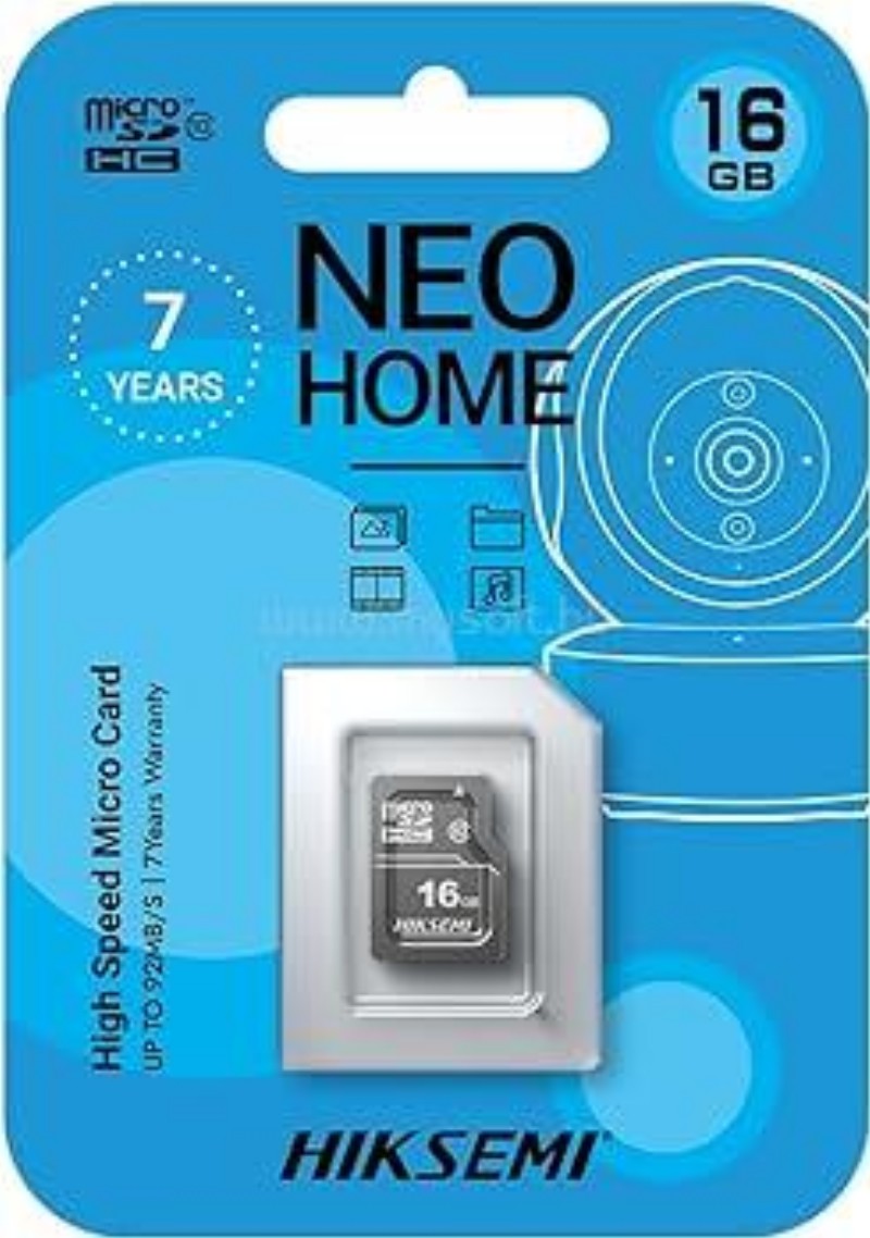 Memóriakártya HIKSEMI Neo Home microSDHC 16GB