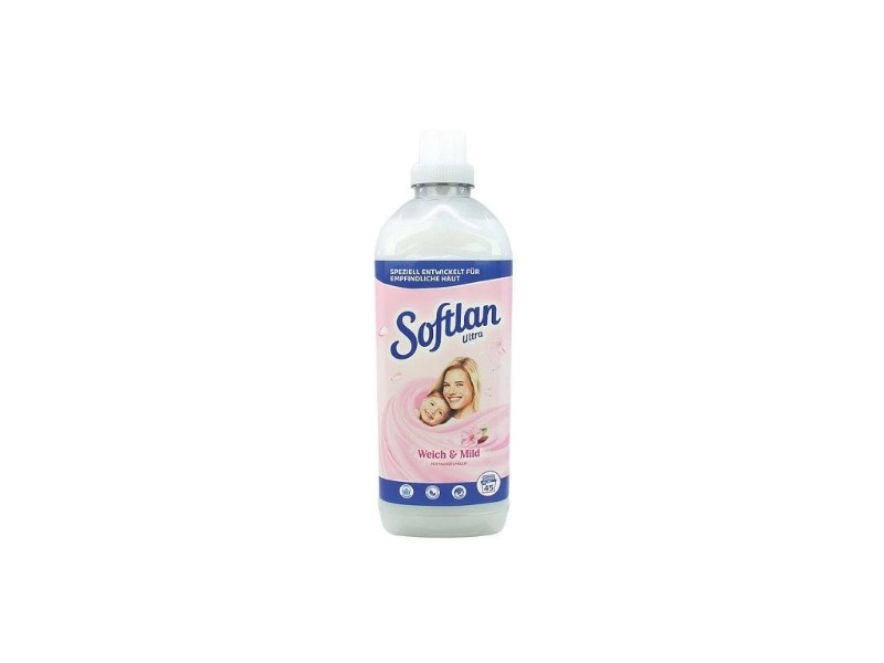 Öblítő Softlan 1000 ml Weich & Wild fehér