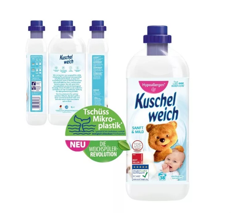 Öblítő Kuschelweich 1L Sanft & Mild