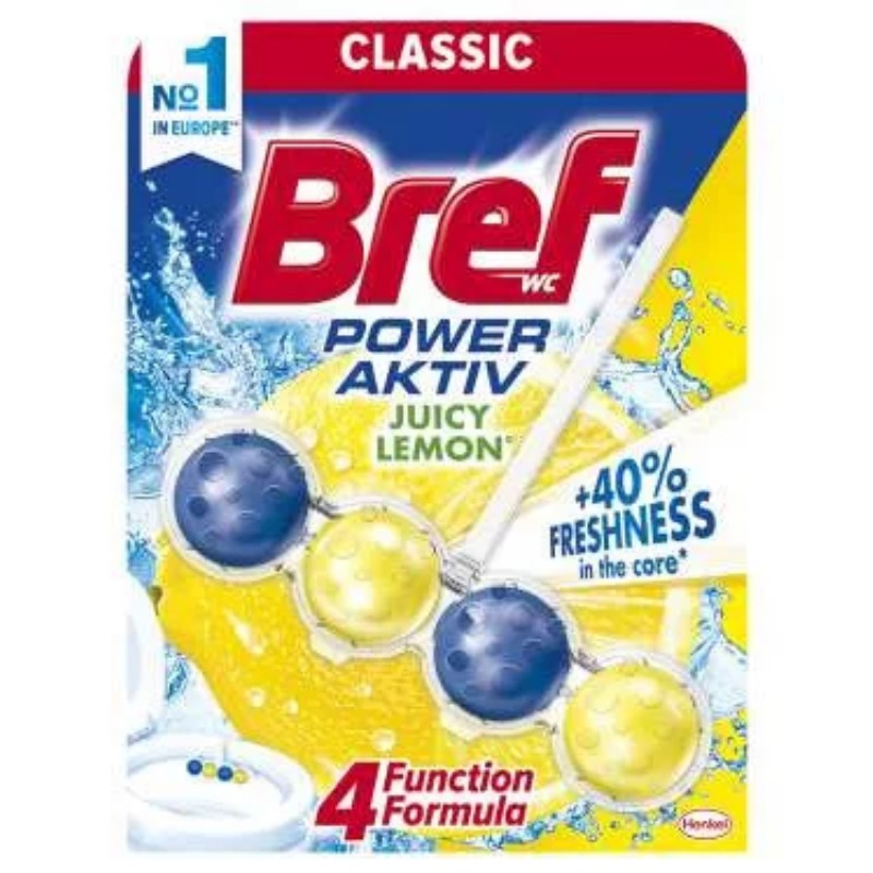 WC Bref golyó 1x50g Power Aktív Lemon
